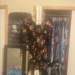 Rue21 Black Floral Mini Dress